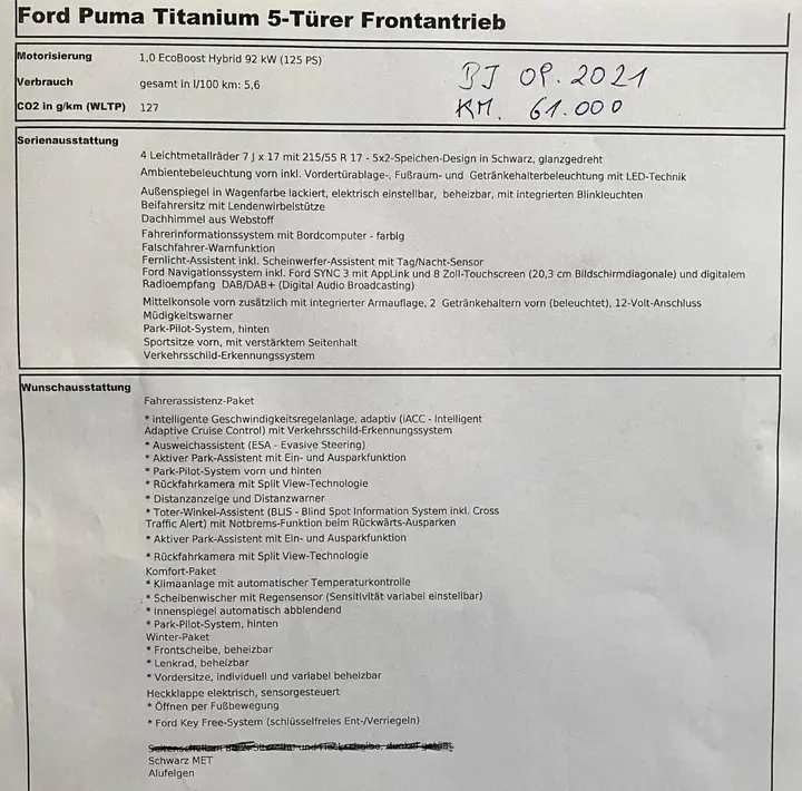 Ford Puma 2021 photo 2