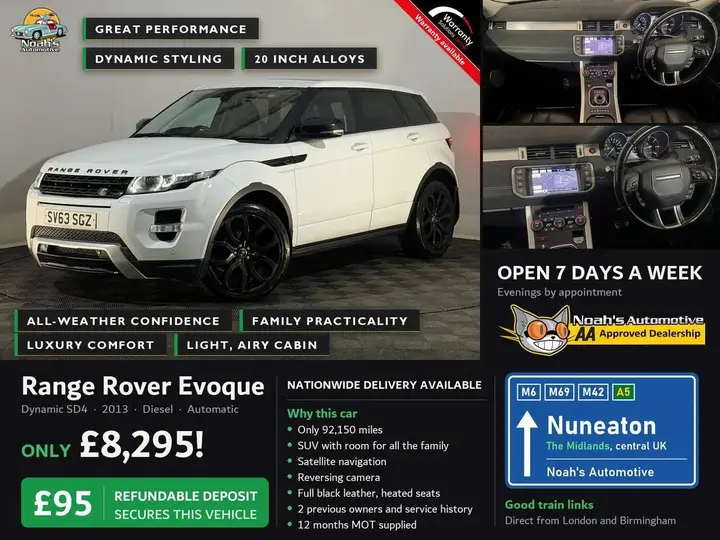 Land Rover Range Rover Evoque 2013 photo 2