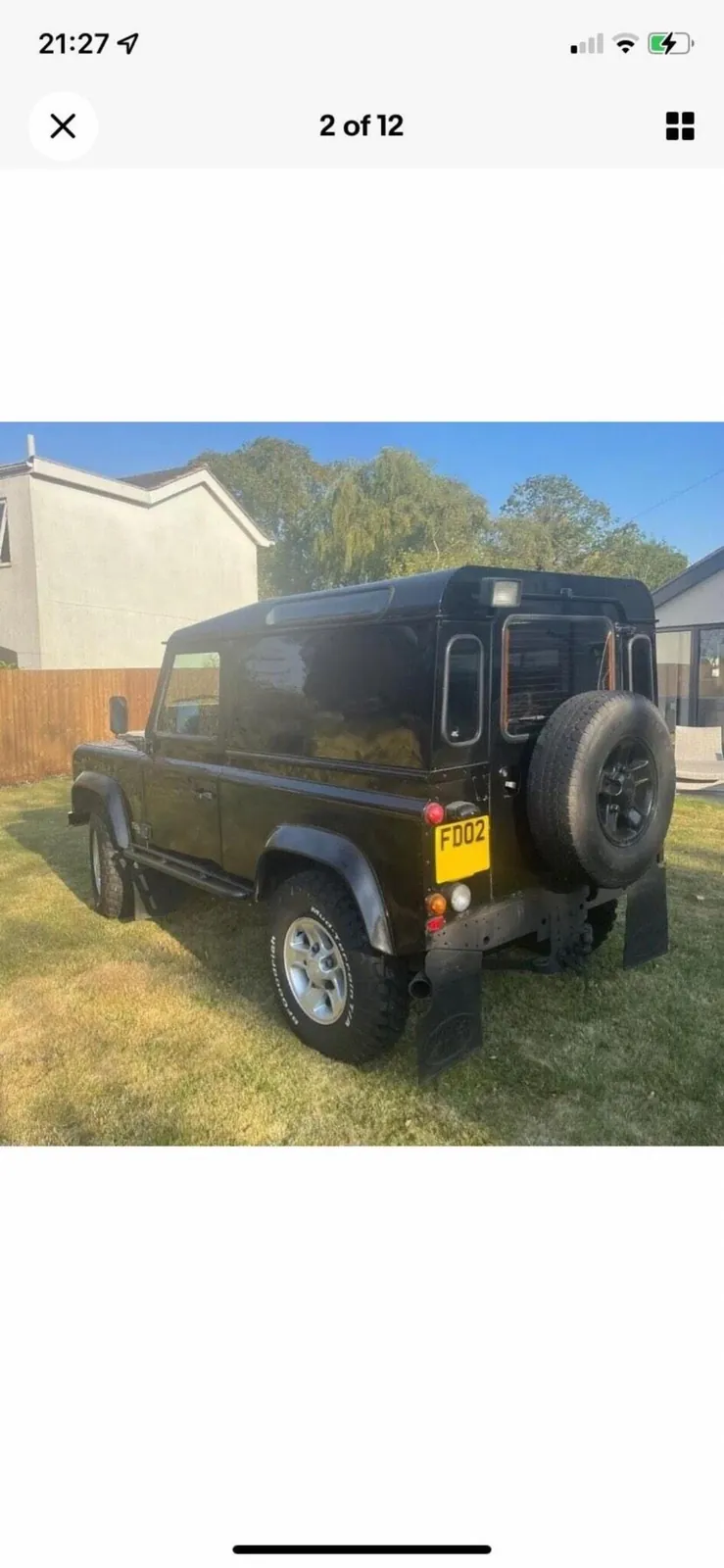 Land Rover Defender 90 2002 photo 4