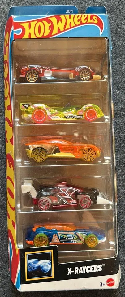 Hot Wheels X-Raycers 5 Autos