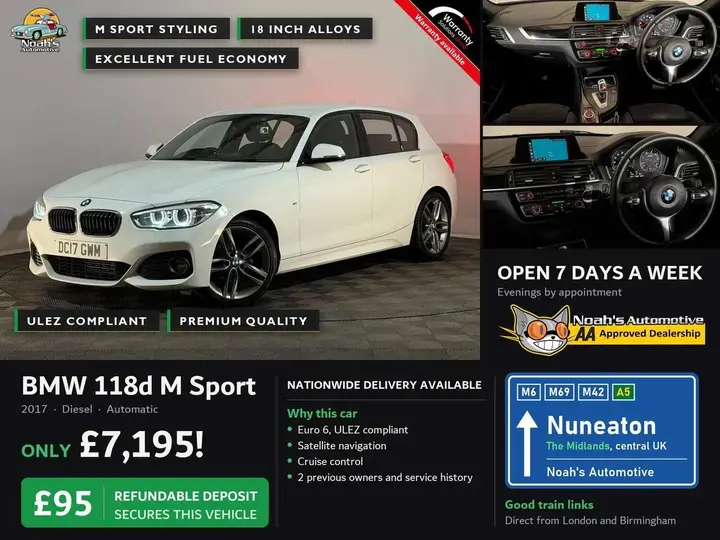 BMW 1 Series 2017 photo 2