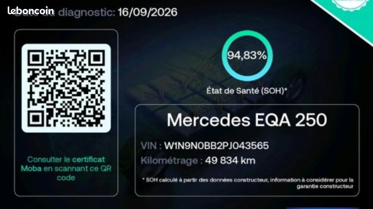 Mercedes-Benz Eqa 2022 photo 2