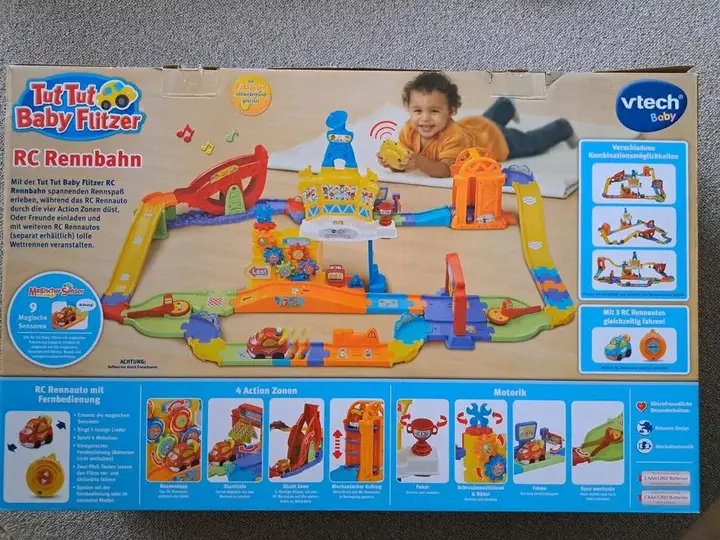 Vtech Tut Tut Baby Flitzer Rc-Rennbahn