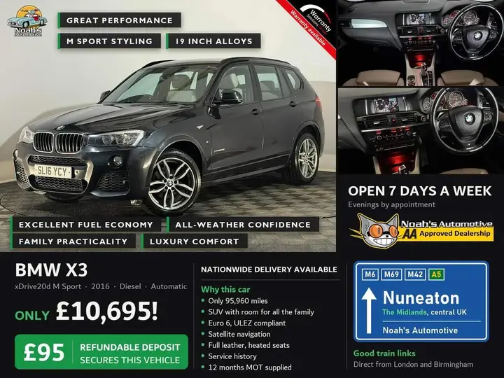BMW X3 2016 photo 2