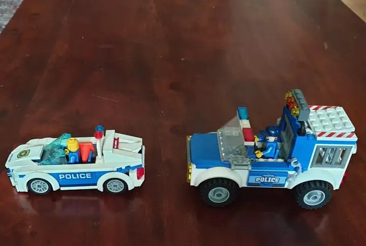 Lego Polizei Autos City Streifenwagen Juniors