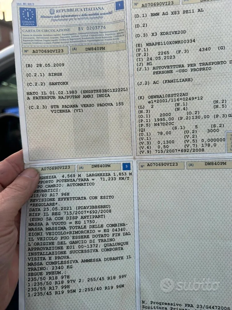 BMW X3 2009 photo 3