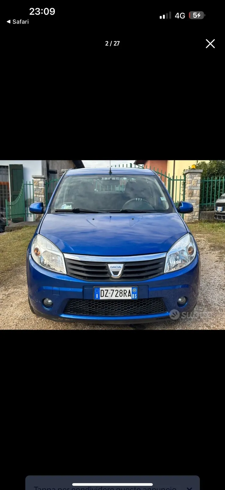 Dacia Sandero 2009 photo 2
