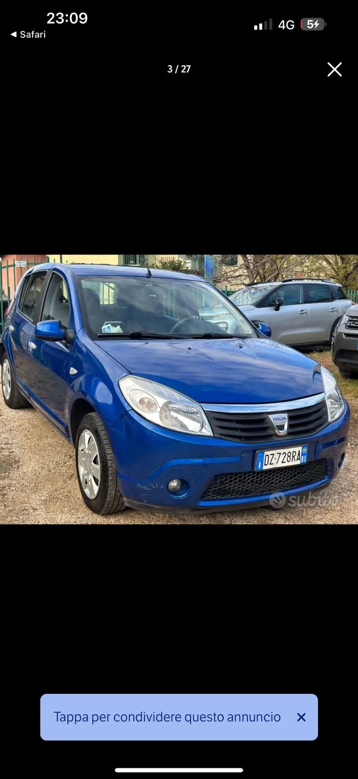 Dacia Sandero 2009 photo 3