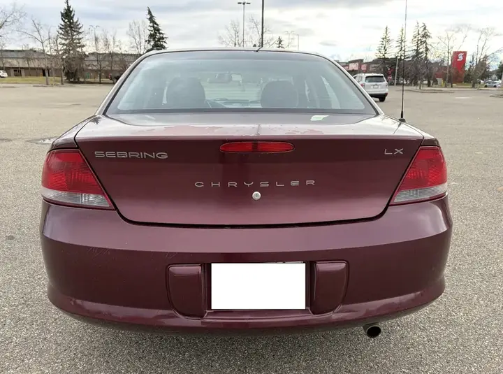 Chrysler Sebring 2002 photo 4