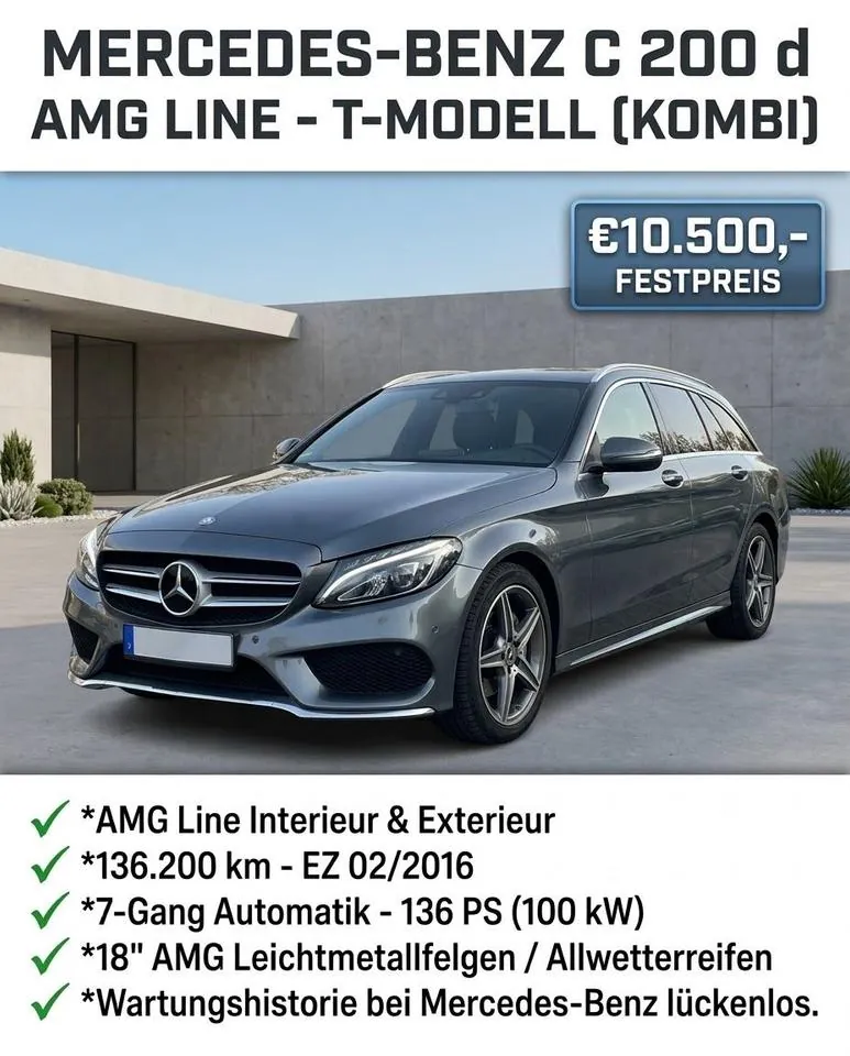 Mercedes-Benz C 200 D