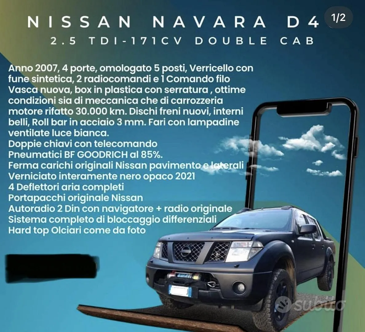Nissan Navara 2007 photo 2