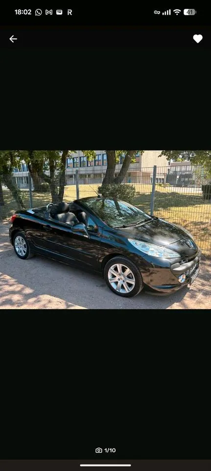 Peugeot 207 Cc