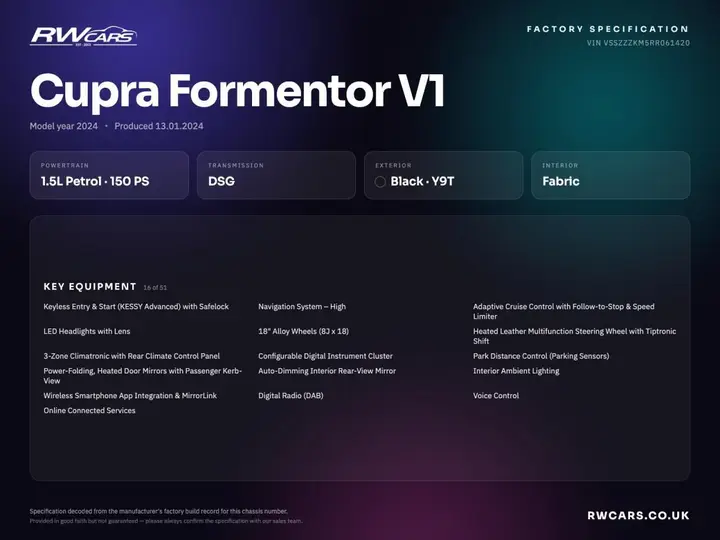 Cupra Formentor 2024 photo 5