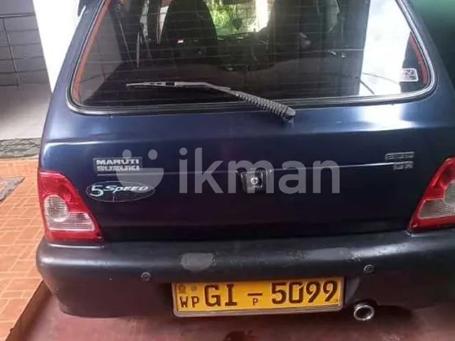 Maruti Suzuki 800 2001 photo 2