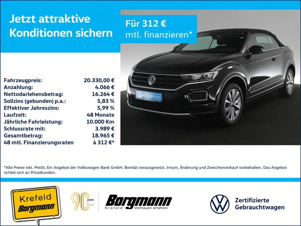 Volkswagen T-Roc Cabriolet