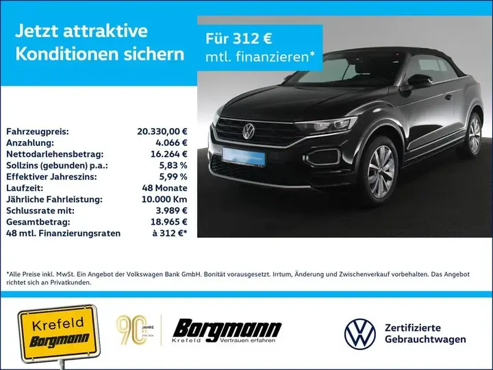 Volkswagen T-Roc Cabriolet