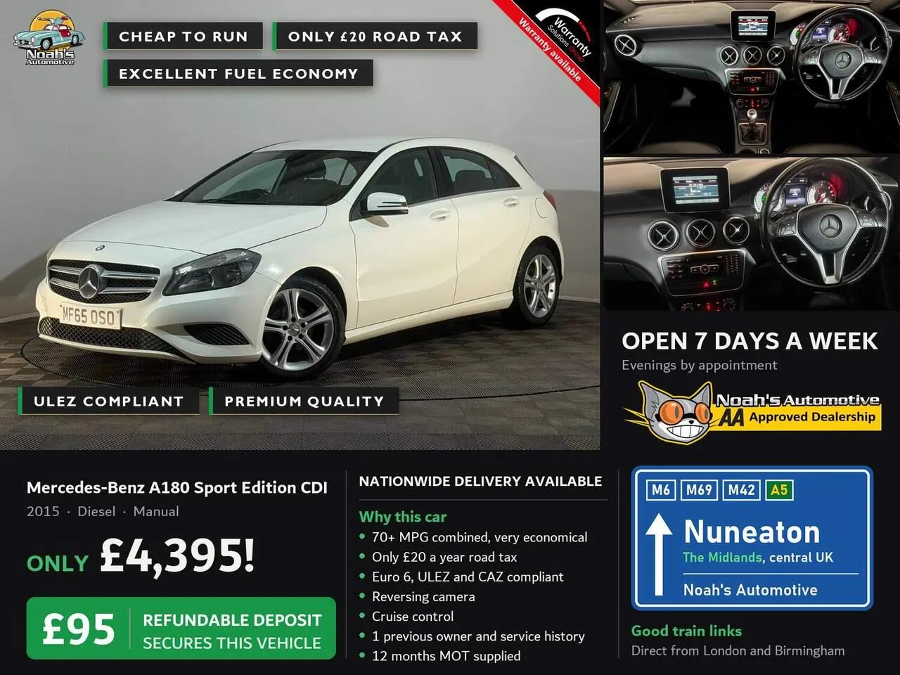 Mercedes-Benz A-Class 2015 photo 2