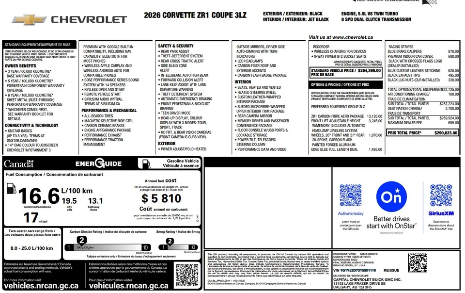 Chevrolet Corvette 2026 photo 2
