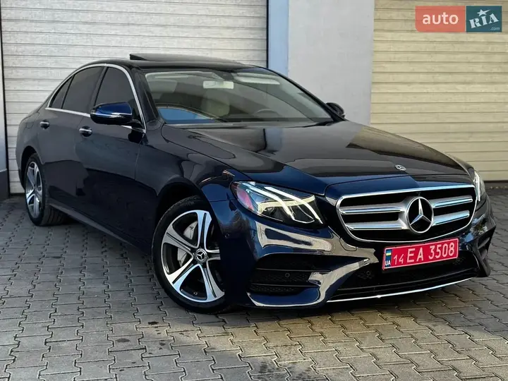 Mercedes-Benz E-Class 2019 photo 3