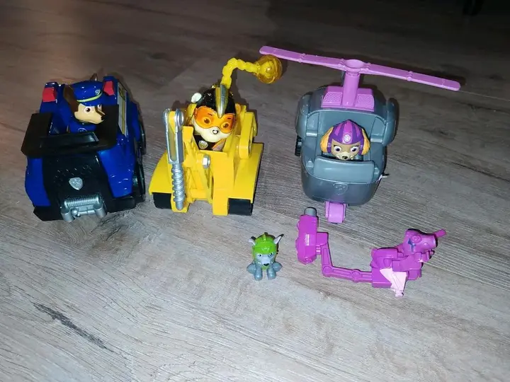 Paw Patrol Figuren Autos Chase Sky Rubble