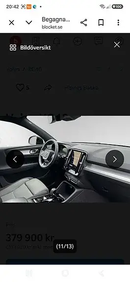 Volvo Xc40 2024 photo 5