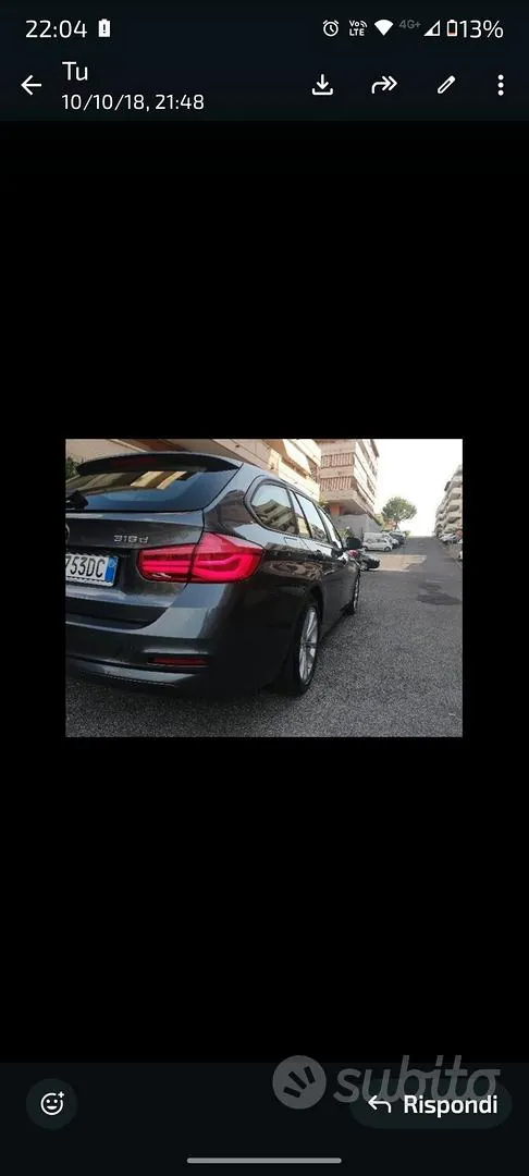 BMW 316D 2016 photo 2