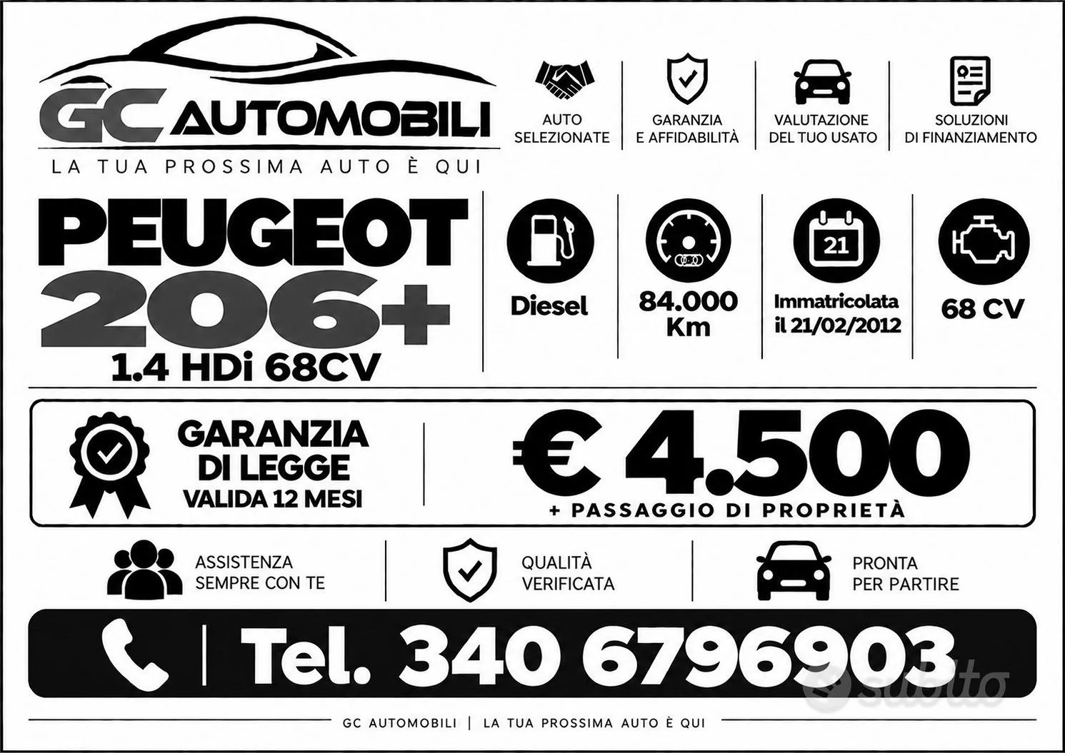 Peugeot 206 2012 photo 2