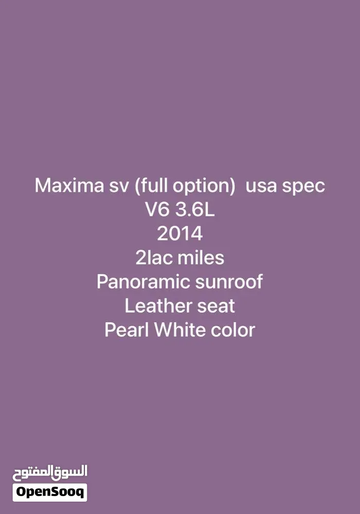 Nissan Maxima 2013 photo 4