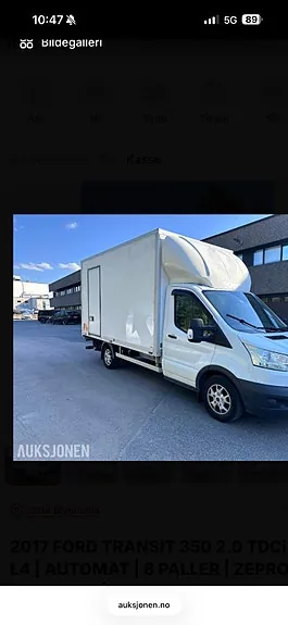 Ford Transit 350 L3 Chassis 2018 photo 2