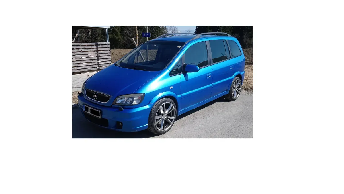 Opel Zafira 2003 photo 2