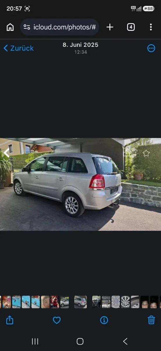 Opel Zafira 2008 photo 2