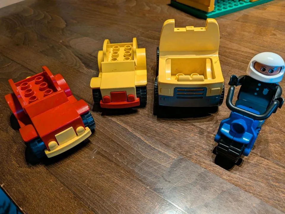 Lego Duplo Vehicles, Cars, Motorcycle