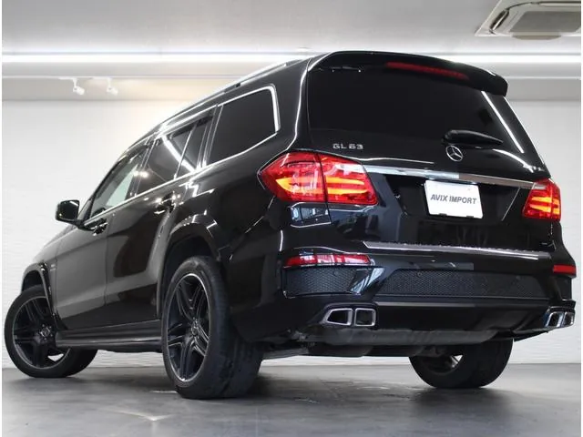 Mercedes-Benz Gl63 Amg Panorama R Black Leather 2014 photo 2