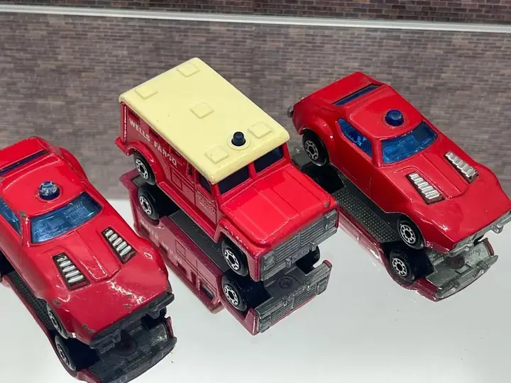 Matchbox Feuerwehr-Autos Konvolut 3Er Top
