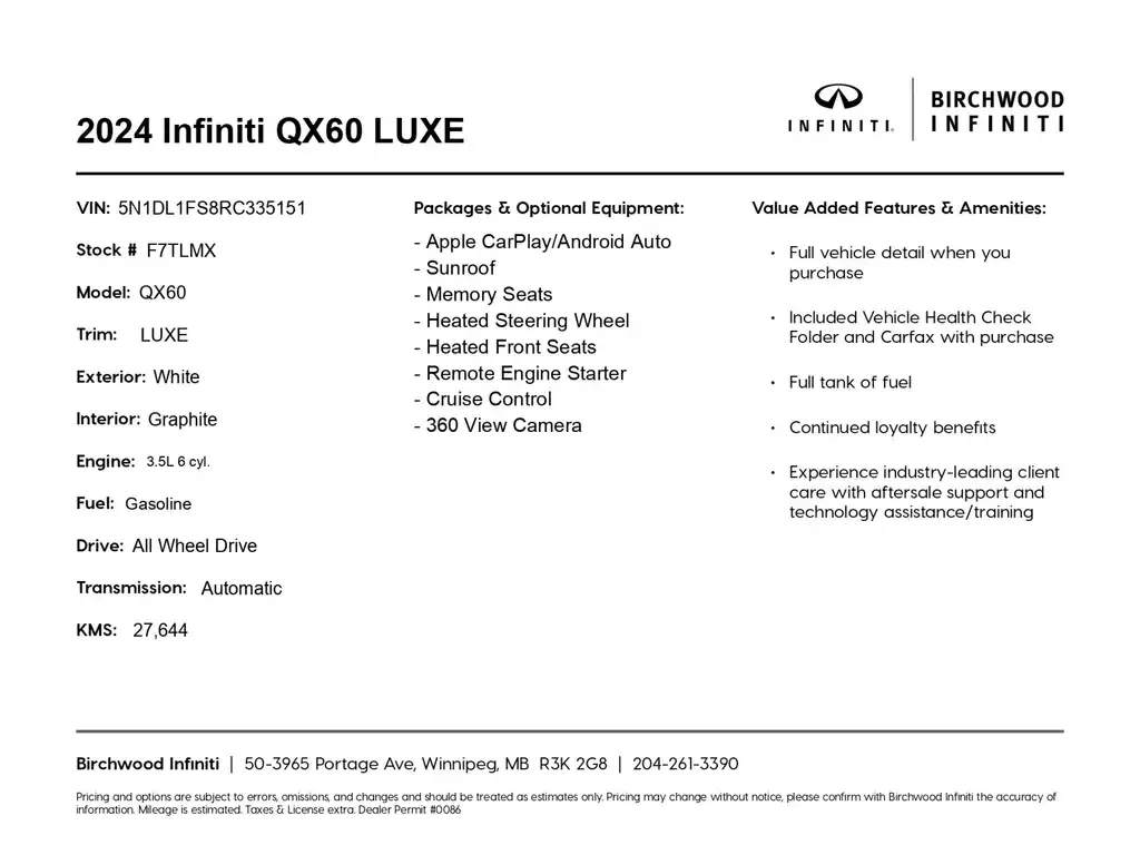 Infiniti Qx60 2024 photo 4