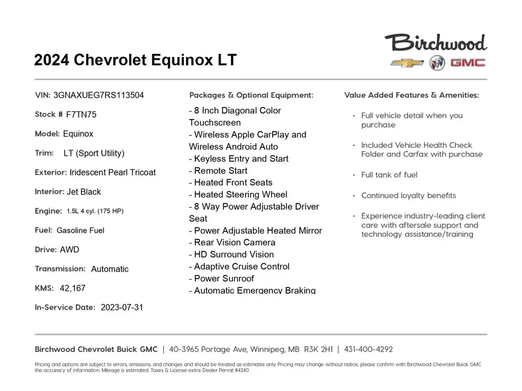 Chevrolet Equinox 2024 photo 2