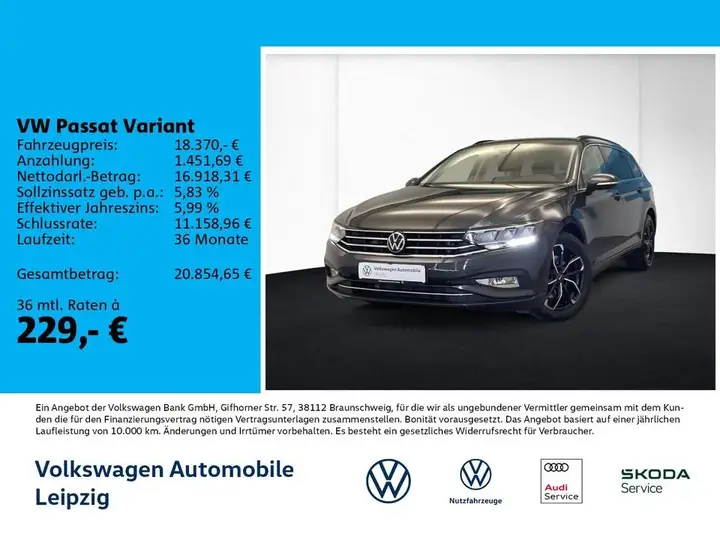 Volkswagen Passat Variant Business