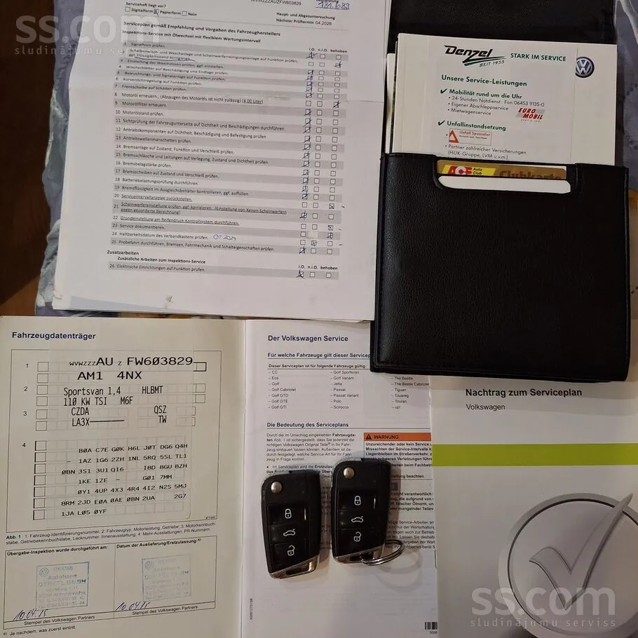 Volkswagen Golf Sportsvan 2015 photo 2