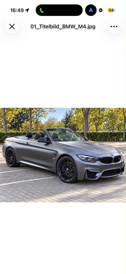 BMW M4 Cabrio