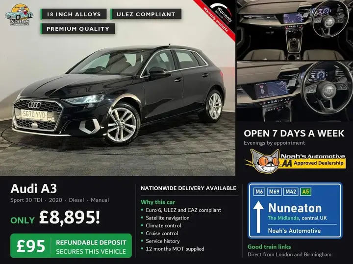 Audi A3 2020 photo 2