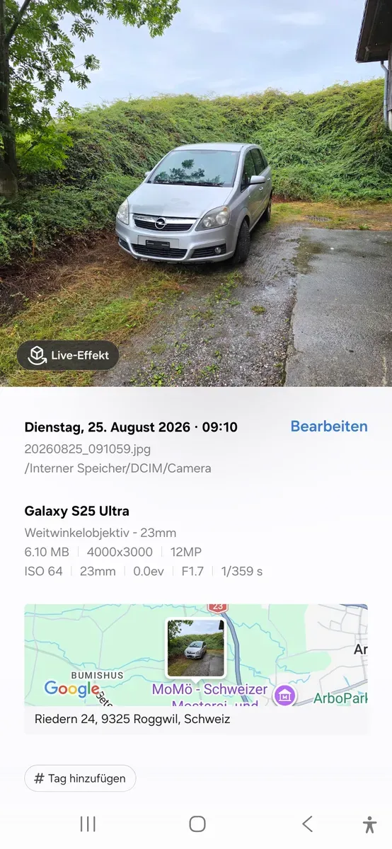 Opel Zafira 2007 photo 2