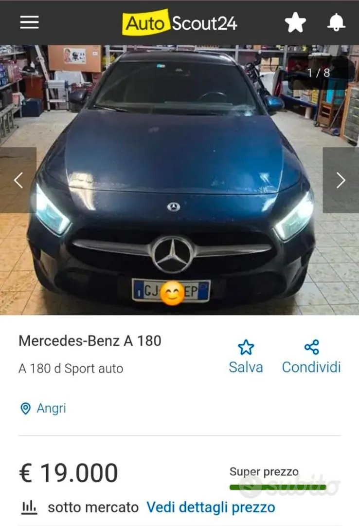 Mercedes-Benz A180D 2019 photo 4