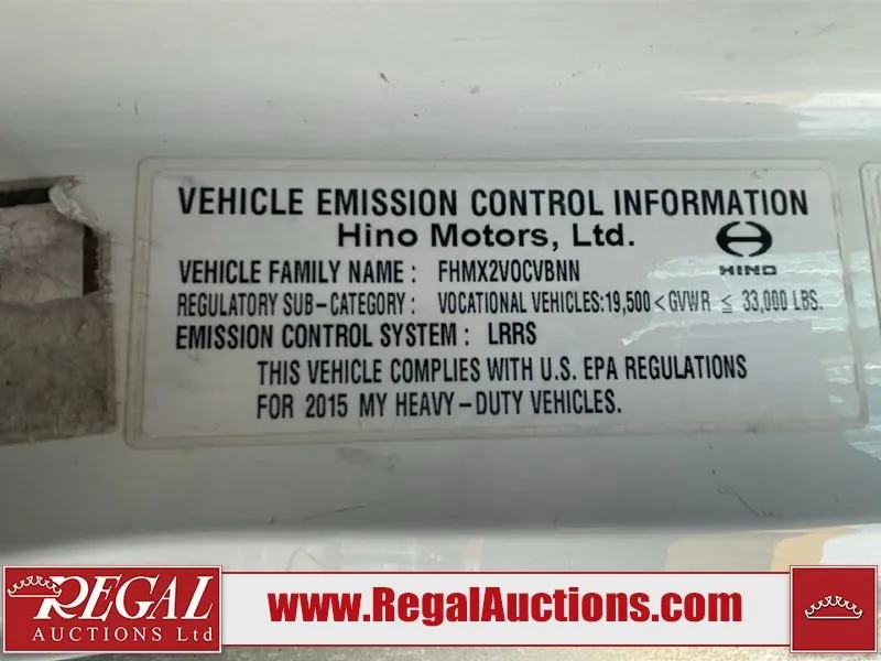 Hino 338 2015 photo 5
