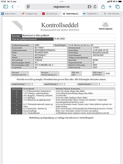 KG Mobility Rodius 2010 photo 2