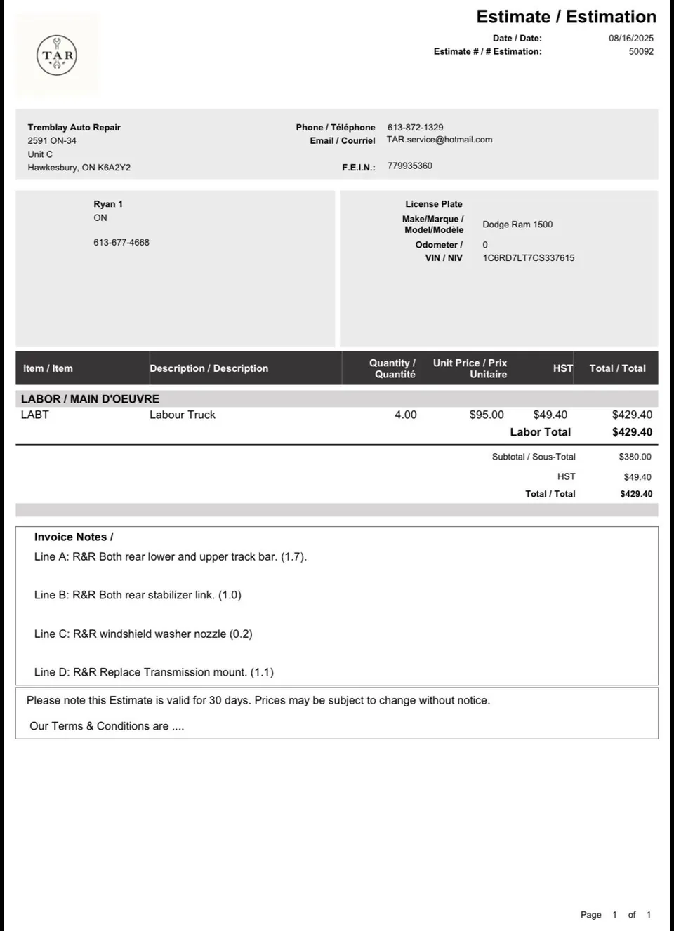 Dodge Ram 1500 2012 photo 5