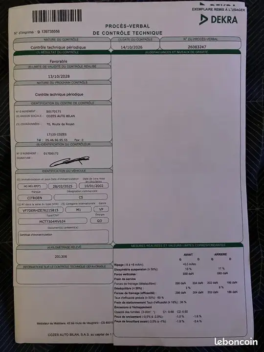 Citroen C5 2002 photo 3