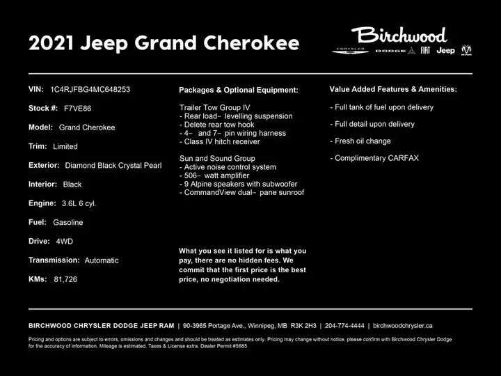 Jeep Grand Cherokee 2021 photo 2