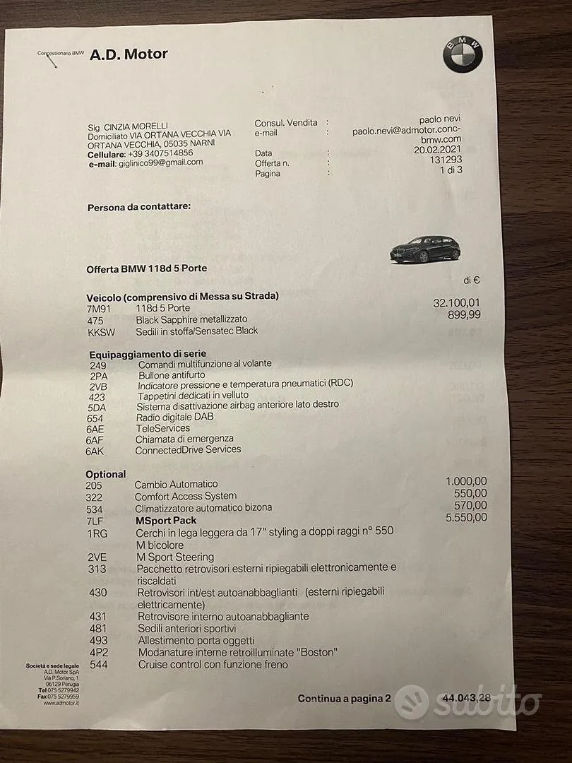 BMW 1 Series 2020 photo 5