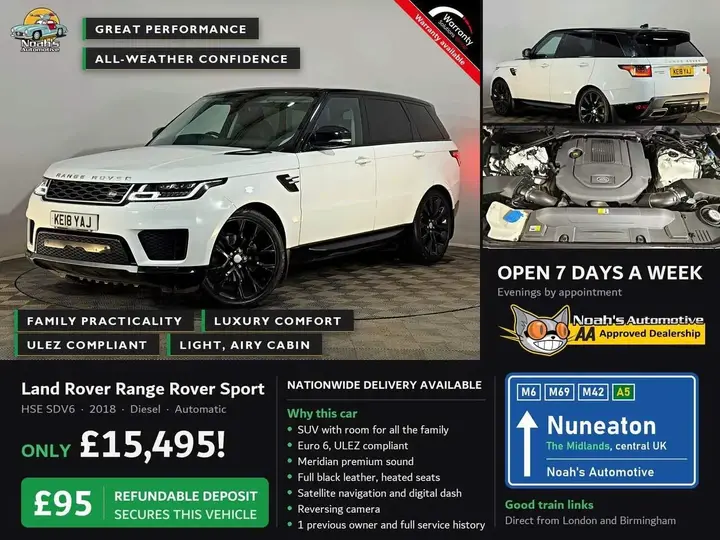 Land Rover Range Rover Sport 2018 photo 2