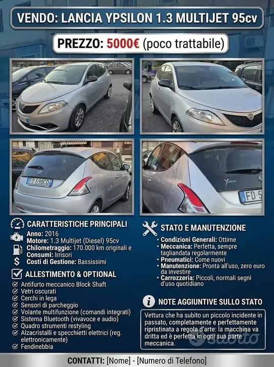 Lancia Ypsilon 2016 photo 5